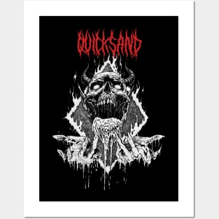 Mystical Skull Quicksand Posters and Art